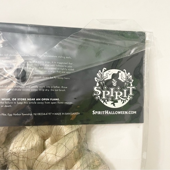 Spirit Blonde Braided Pigtails Wig Halloween - Picture 11 of 13